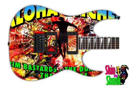  Guitar Skin Concert Aloha 