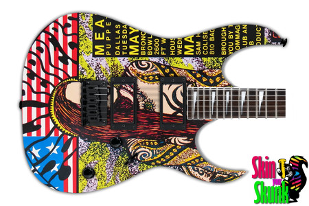  Guitar Skin Concert Chili 