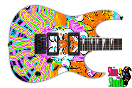  Guitar Skin Concert Clown 