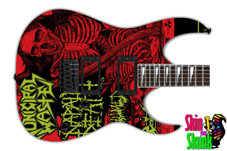  Guitar Skin Concert Death 
