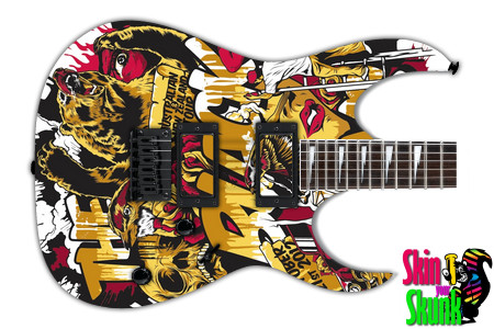  Guitar Skin Concert Keys 