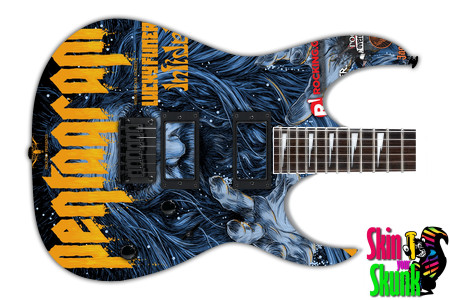  Guitar Skin Concert Pentagram 