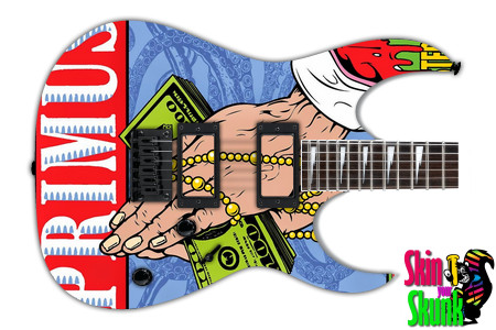  Guitar Skin Concert Primus 