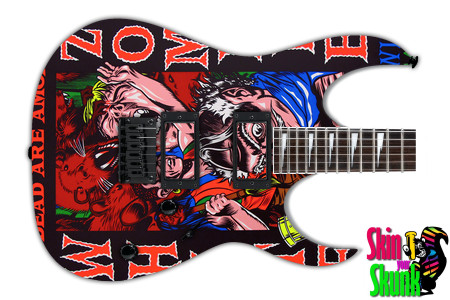  Guitar Skin Concert White 