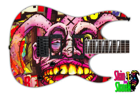  Guitar Skin Concert Zombie 