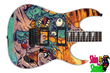  Guitar Skin Flyland Zombie 