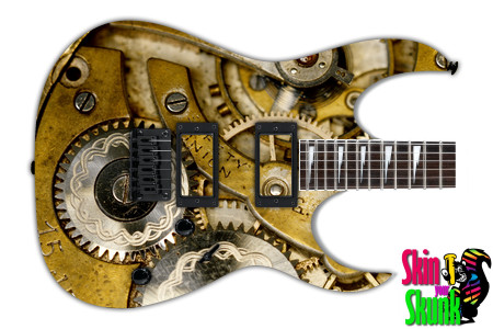  Guitar Skin Steampunk Chrono 