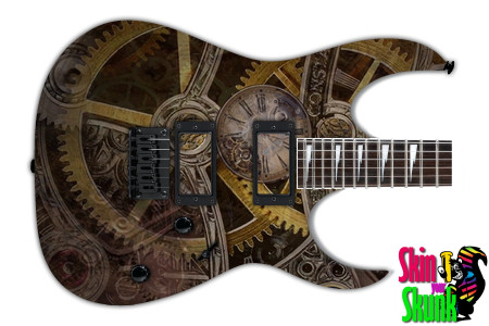  Guitar Skin Steampunk Dim 