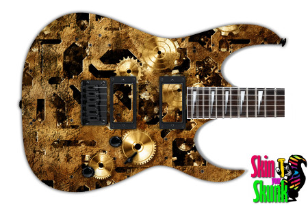  Guitar Skin Steampunk Inside 