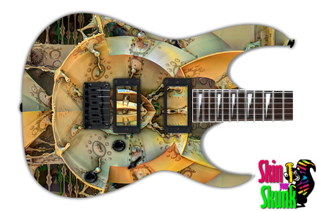  Guitar Skin Steampunk Organic 