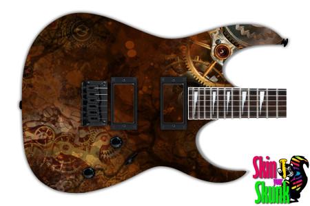  Guitar Skin Steampunk Pieces 