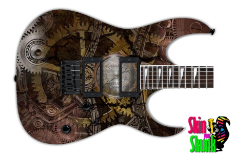  Guitar Skin Steampunk Rough 
