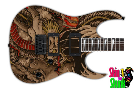  Guitar Skin Tattoos Asian 