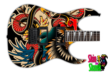  Guitar Skin Tattoos Battle 