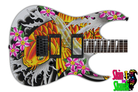  Guitar Skin Tattoos Koi 