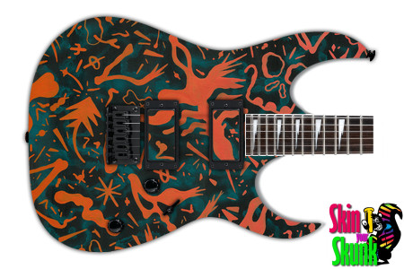  Guitar Skin Tattoos Tribal 