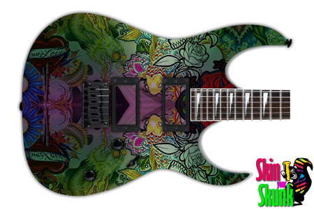  Guitar Skin Tattoos Wall 