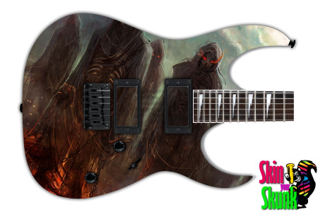  Guitar Skin Gothic Army 