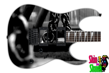  Guitar Skin Gothic Chains 