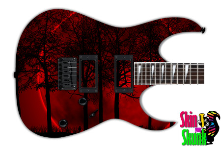  Guitar Skin Gothic Moon 