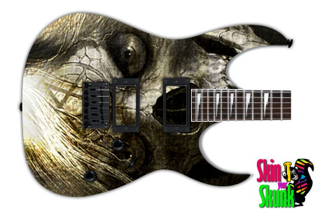  Guitar Skin Skull Demon 