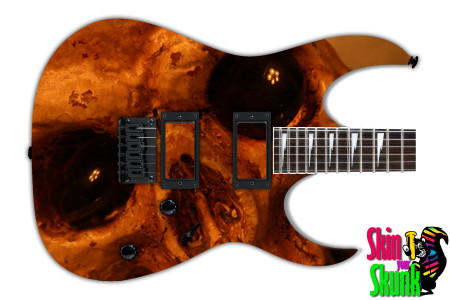  Guitar Skin Skull Eyes 