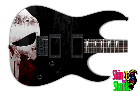  Guitar Skin Skull Punish 