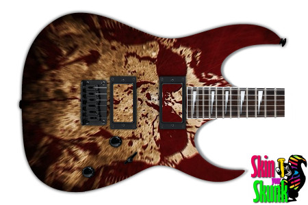  Guitar Skin Skull Tattoo 
