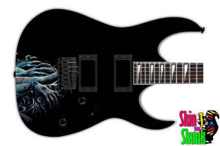  Guitar Skin Subtle Dark Hands 