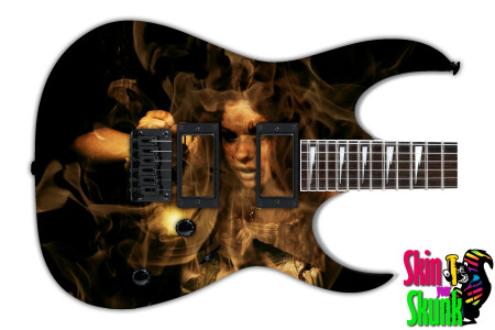  Guitar Skin Subtle Dark Mist 