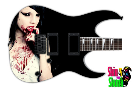  Guitar Skin Subtle Dark Vamp 