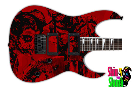  Guitar Skin Zombie Girls 