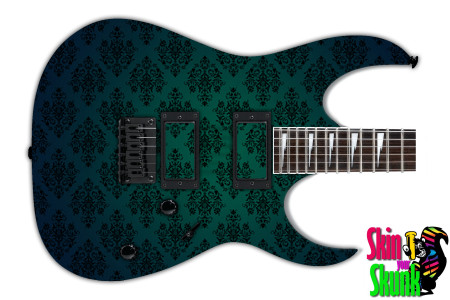  Guitar Skin Elegant Green 