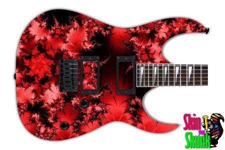  Guitar Skin Fractal Flower 