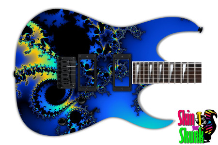  Guitar Skin Fractal Wave 