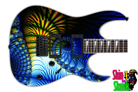  Guitar Skin Fractal Weave 