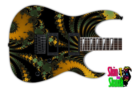  Guitar Skin Fractal Wilderness 