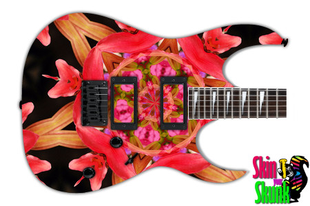  Guitar Skin Kaleidoscope Lilly 