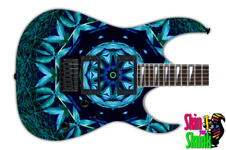  Guitar Skin Kaleidoscope Nature 