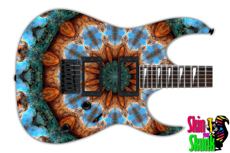 Guitar Skin Kaleidoscope Spider 