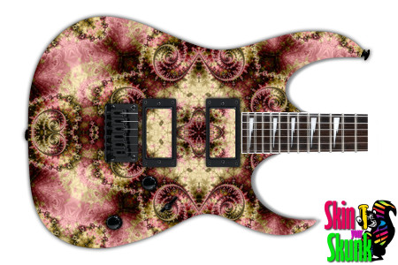  Guitar Skin Kaleidoscope Tattoo 