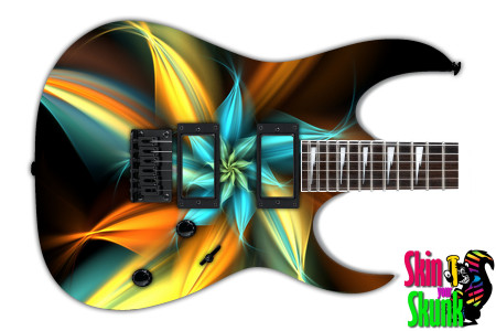 Guitar Skin Ragets Flower 