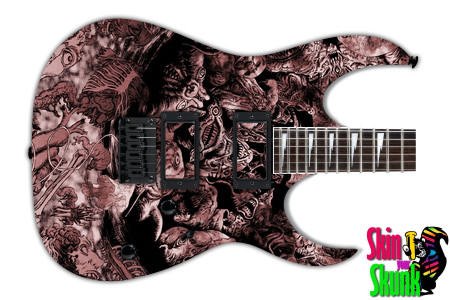  Guitar Skin Beserk Blackmoon 