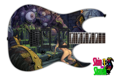  Guitar Skin Cthulhu Altar 
