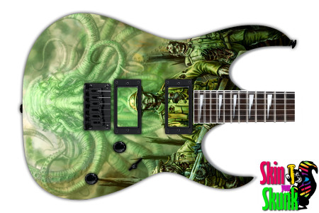  Guitar Skin Cthulhu Army 