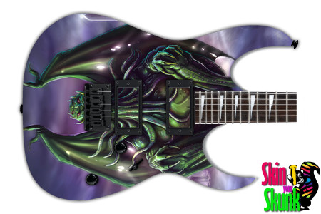  Guitar Skin Cthulhu Wings 