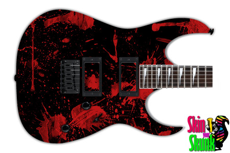  Guitar Skin Dark Shadows Blood 