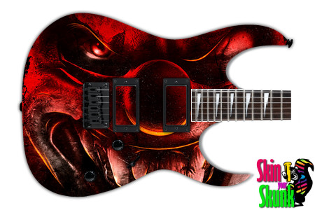  Guitar Skin Dark Shadows Clown 