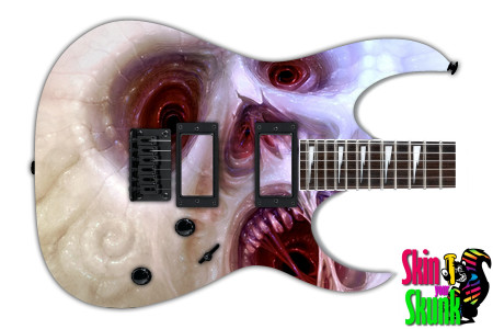  Guitar Skin Dark Shadows Face 