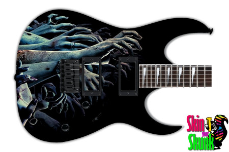  Guitar Skin Dark Shadows Hands 